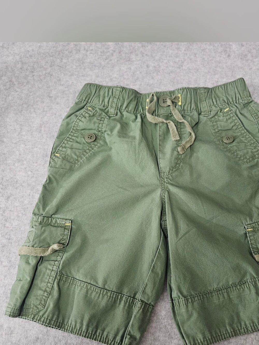 SALE 4/$20 GAP Olive Green Cargo Shorts with Drawstring Baby GAP Boy's Size 5
